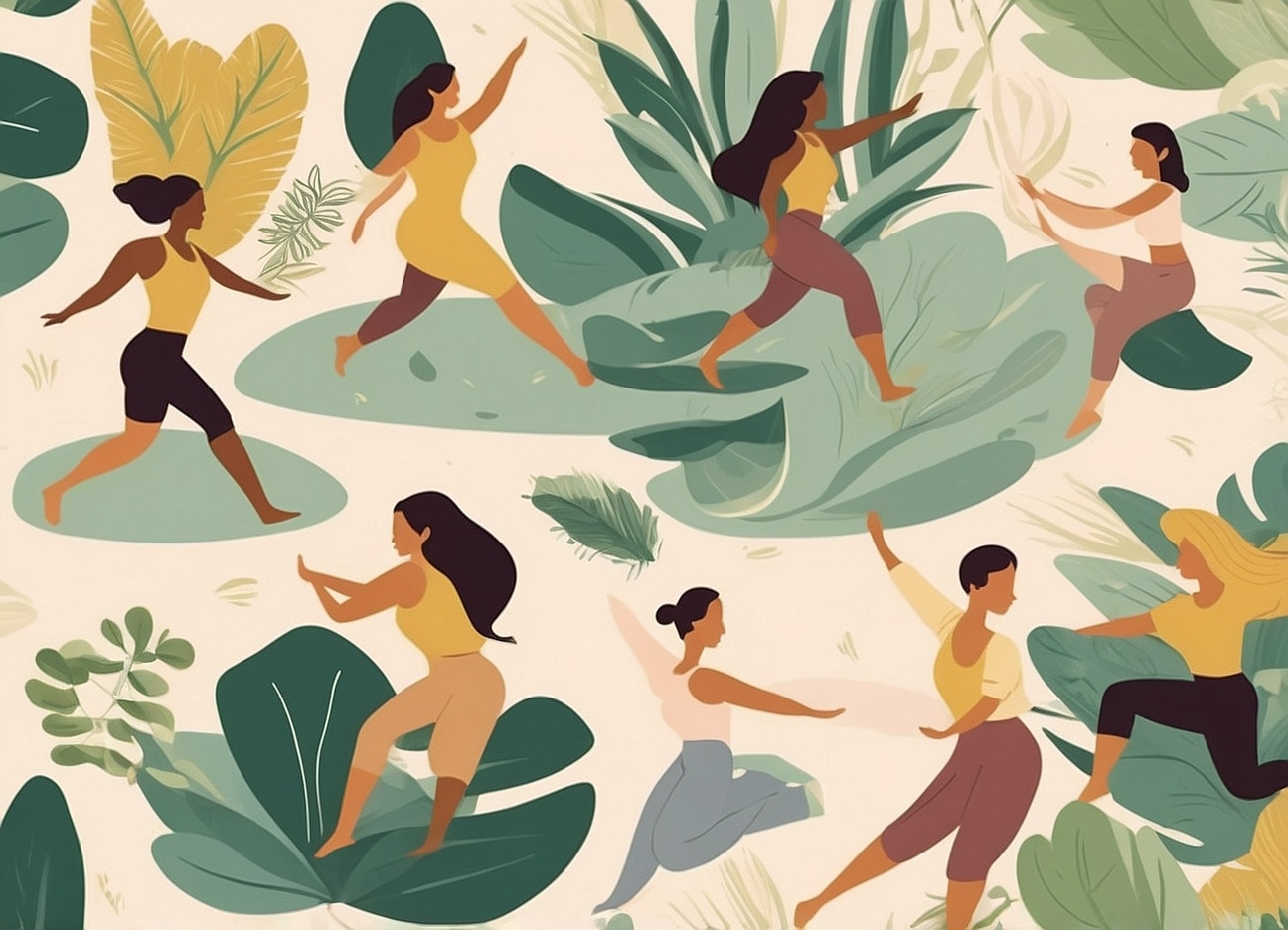 Mujer en meditación